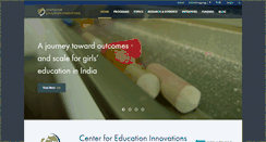 Desktop Screenshot of educationinnovations.org